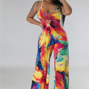 Multi Colored Jumpsuit